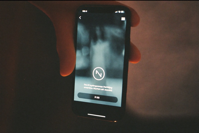 An Android phone showing an app install prompt for a downloaded file